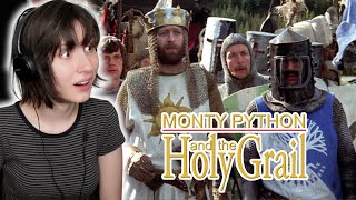 MONTY PYTHON AND THE HOLY GRAIL  FIRST TIME WATCHING  MOVIE REACTION [upl. by Anaujik187]