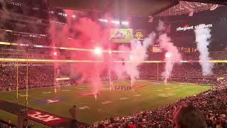 NRL Las Vegas Halftime 2024 Rabbitohs vs Manly [upl. by Asirehc]