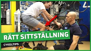 Hur du ställer in din cykel  Bikefit [upl. by Kawai]