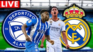 DEPORTIVO ALAVÉS vs REAL MADRID  COMENTANDO EN DIRECTO LA LIGA 2324 [upl. by Yesnel446]