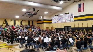 Riverwatch Middle School Band Performance  Arabian Dances [upl. by Ahtenak]