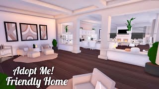 Aesthetic Soft Fall Friendly Home  Adopt Me  Full Speed Build and Tour  ROBLOX [upl. by Aromat]