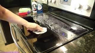 Glass Top Stove Cleaning in 3 Easy Steps [upl. by Pasol]