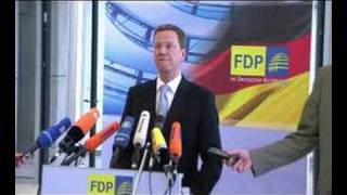 FDP Westerwelle zu Mindestlohn Kennzeichenerfassung [upl. by Agnew]