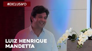 Exclusivo Entrevista com o exministro da saúde Luiz Henrique Mandetta [upl. by Gyatt]