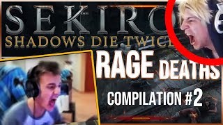 Sekiro Funny Rage compilation sekiro deaths funny moments highlights and streamer 2 [upl. by Gradeigh652]