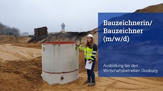 BauzeichnerinBauzeichner mwd Ausbildung bei den Wirtschaftsbetrieben Duisburg [upl. by Demeter]