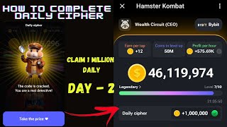 How To Find Daily Cipher Morse Code In Hamster Combat Game Day  2 StepbyStep Guide Malayalam [upl. by Horwitz]