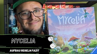 Mycelia Brettspiel Vorstellung  Aufbau Regeln Fazit [upl. by Enyleve]