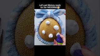 ASMR Lets get Melony ready for her WEDDING👰‍♀️ shorts asmrsleep [upl. by Assillim]