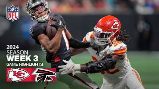 Kansas City Chiefs vs Atlanta Falcons Game Highlights  NFL 2024 Week 3 [upl. by Ateloiv]