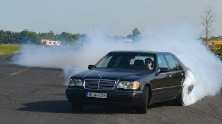 S600 V12 860HP Drift and Burnout  KO 860 [upl. by Naiva]