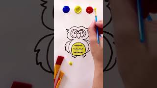 Paint and Learn Colors kids kidslearning kidsactivities painting educationalplay sensoryplay [upl. by Duquette]