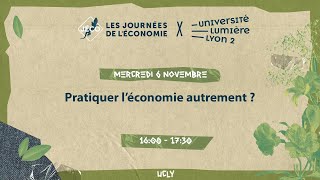 Pratiquer léconomie autrement   611  16h00 UCLY [upl. by Other]