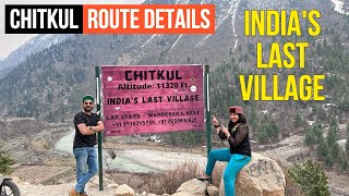 😍 Delhi to Chitkul  Last Village of India  Kinnaur Guide  Road Conditions  Expert Traveller [upl. by Yecniuq878]