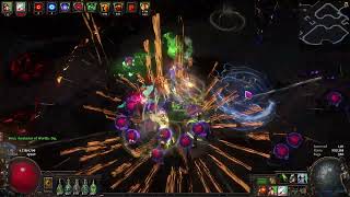 Shrapnel Ballista strength stack Arrow Nova vs first Sirus Path of Exile Sanctum [upl. by Anitserp]