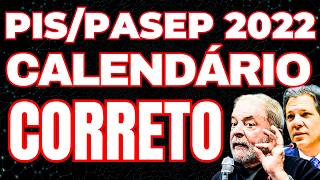 CALENDÁRIO OFICIAL PISPASEP 2022 PAGAMENTOS NO CALENDÁRIO 2024  DATAS DE SAQUE DO ABONO SALARIAL [upl. by Vashtee]