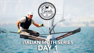 ITA Moth Series Day 1  2017 McDougall  McConaghy Moth Worlds [upl. by Attem]