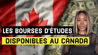 Voici Les Bourses D’études Disponibles Au Canada 🇨🇦 etudieraucanada immigreraucanada [upl. by Bettencourt]