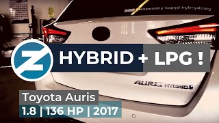 Hybrid Toyota Auris with Zenit LPG system  even more economical and ecological [upl. by Allecsirp]