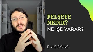 Felsefe nedir  Felsefe ne işe yarar  Enis Doko Felsefe [upl. by Krenek]