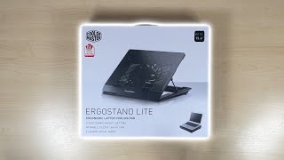 Cooler Master  Ergostand Lite 156quot Ergonomic Laptop Cooling Pad [upl. by Margie]