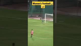 Womens football😭😭🤣 funny comedy fun football women goals mreqsan funnyvideo funnyshorts [upl. by Akinna974]