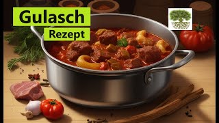 Köstliches Rindsgulasch  so wird es richtig gut Gulasch in der Gulschkanone [upl. by Doran290]