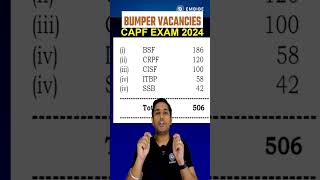 CAPF 2024 Notification  UPSC CAPF AC 2024 Notification  Bumper Vacancies capfac2024 capfac upsc [upl. by Phaedra]