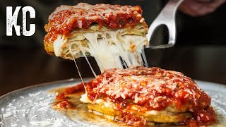 Simple Eggplant Parmigiana Without Breadcrumbs [upl. by Templa972]