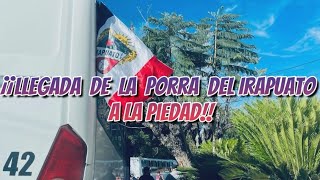 La Afición del Irapuato llegando a la Piedad 2024porras se encuentran [upl. by Bauer447]