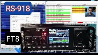 QUICK RS918 SDR QRP Transceiver  WSJTX FT8  FULL SET UP amp TEST [upl. by Ronnica682]