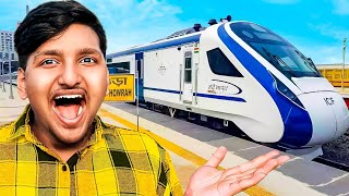 I Traveled in Vande Bharat Express  Better than Airplane [upl. by Ken837]