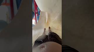 Sliding down in a big Water Slide shorts [upl. by Logan]