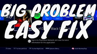 Cant Sign Into PSN Problem on PS4 amp How to FIX [upl. by Led]