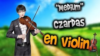 Czardas en ViolínHow to PlayTutorialTabsheet musicComo TocarManukesman [upl. by Anytsirhc]