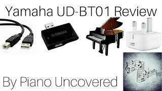 Yamaha UDBT01  Wireless Midi Adapter Product Review W Piano Uncovered [upl. by Adnovad85]