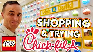 Buying LEGO Parts  Trying ChicfilA for the First Time VLOG [upl. by Ricardama]