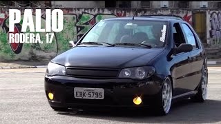 FIAT PALIO Rebaixado Rodera  ARO 17quot [upl. by Ayekram847]