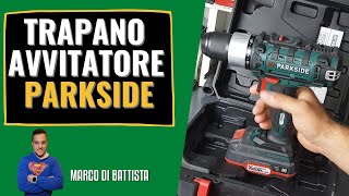 Trapano avvitatore ricaricabile PARKSIDE PABS 20Li E6 X20V TEAM RECENSIONE [upl. by Jerrylee566]