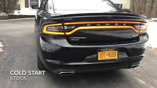 Borla SType Catback on a 2015 Dodge Charger SXT V6 [upl. by Buyers36]