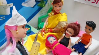 Dilli Wali Barbie Epi177Barbie Doll All Day Routine In Indian VillageBarbie Doll Bedtime Story [upl. by Nerual]