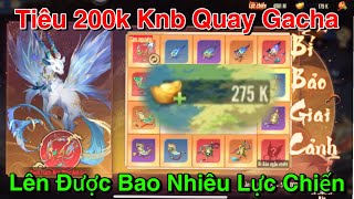 Tây Du VNG  Tiêu 200000 KNB Quay Ga Cha Bí Bảo Pet Và Thiên Cảnh Giới [upl. by Marcellus]