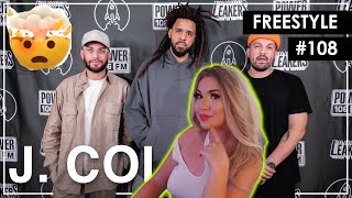 BEST FREESTYLE J Cole  LA Leakers freestyle REACTION [upl. by Nnaeoj667]