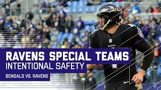 Baltimore Ravens Holding Strategy on Bizarre Final Play  Bengals vs Ravens  NFL [upl. by Marr]