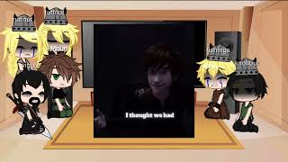 httyd rtte React to evil hiccup [upl. by Ymia298]