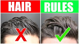 7 Hairstyle Rules ALL quotGood Lookingquot Guys Follow [upl. by Oetam619]