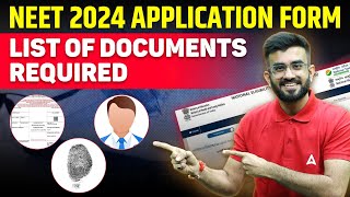 Documents Required for NEET 2024 Application Form 📝  NEET Registration 2024  Nitesh Devnani [upl. by Adnirem]