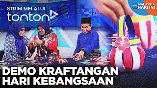 CLIP MHI 23 Aug 2024 Demo Kraftangan Hari Kebangsaan  Tonton [upl. by Nuhsar]