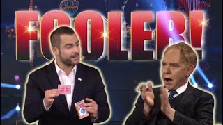 Kolos FOOLS Penn amp Teller with amazing timetraveling card trick  Penn and Teller Fool Us 2022 [upl. by Drud]